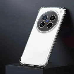 Shockproof and Dustproof Transparent TPU Camera Protective Phone Case for Transparent (FOR VIVO X200ProMini)