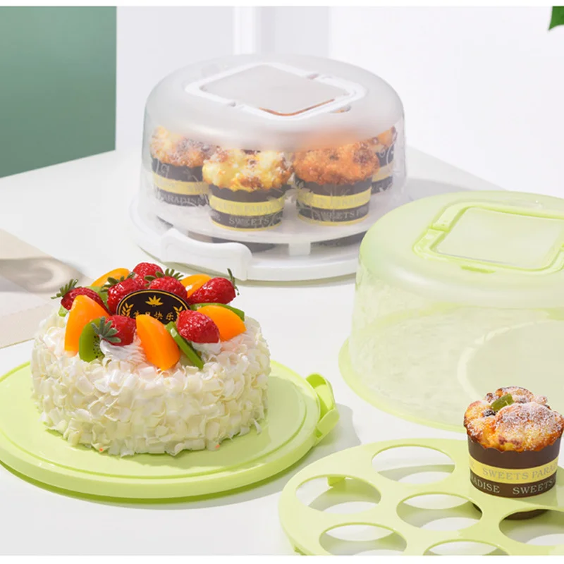 

Коробка для хранения тортов коробка для кексов поставляется с ручкой для выпечки кондитерских изделий