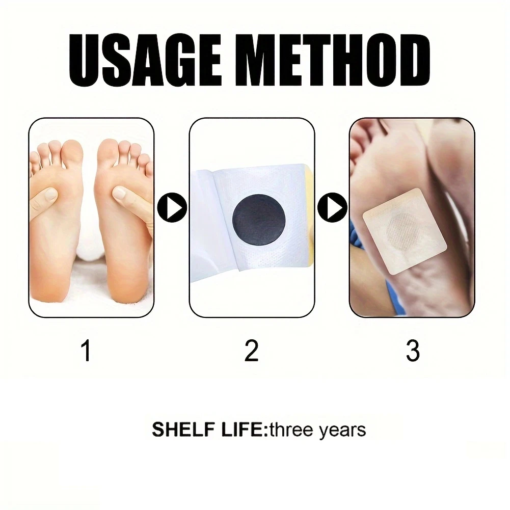 Increase Height Foot Patch Grow Taller Sticker Promote Bone Growth Acupoints Foot Care