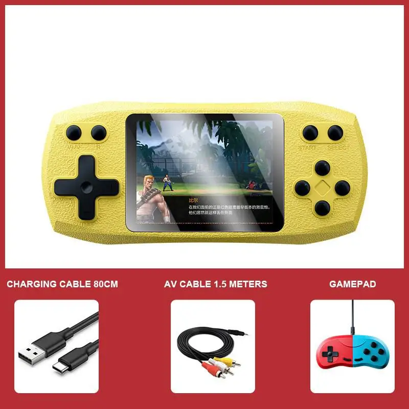 2022 New Portable Game Console 620 Retro Video Game Consoles Mini Handheld Gaming 3.0 Inch Screen Games Player Gift For Men 