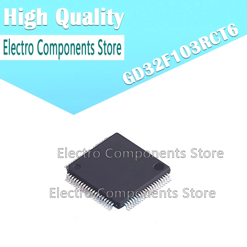 

10Pcs/Lot GD32F103RCT6 GD Singlechip MCU Integrated Circuit LQFP-64