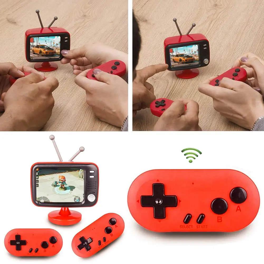 1 Set Retro Video Two-player Classic Television Game Console Wireless Controllers Gaming Accessories_voghion.com