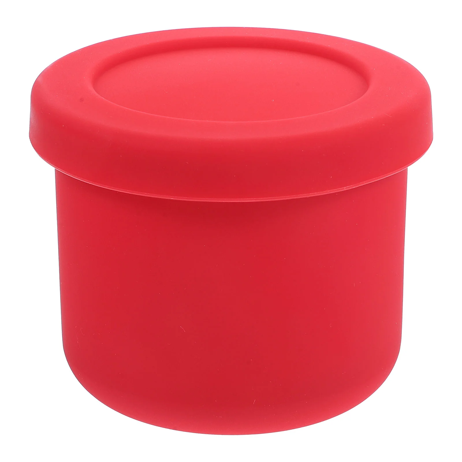 

Round Lunch Box Convenient Food Container Household Accessory Portable Supply Wear-resistant Compact Salad