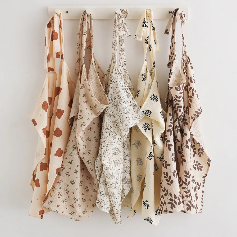 New Cotton Muslin Nursing Covers For Newborn Baby Swaddle Blankets Cute Outgoing Breastfeeding Shawl Towel Soft Sleeping Blanket breastfeeding cover,nursing towel,breastfeeding maternity clothes