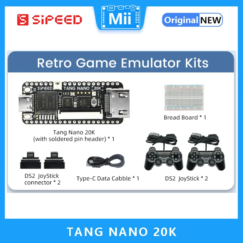 Фото Sipeed Tang Nano 20K FPGA макетная плата RISCV Linux Ретро игровой плеер №5