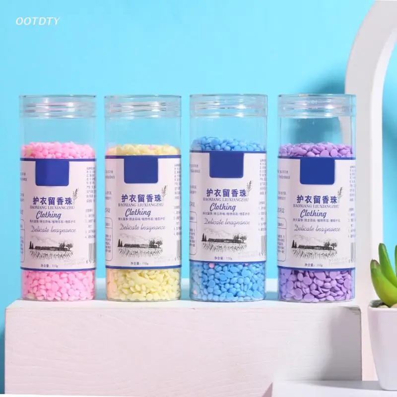 110g Bottle Laundry Beads Lasting Fragrance Odor Remover Scent Bead for Washing Machine Clothes Clean Detergent Supplies MB