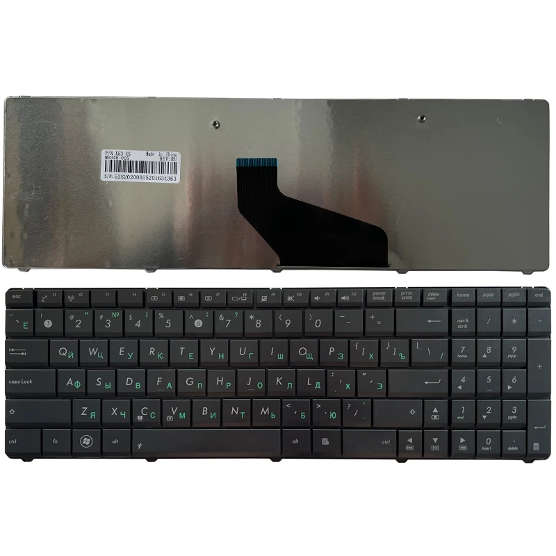 

Russian/RU laptop Keyboard FOR ASUS K53U K53Z K53B K53BR K53T K53TA K53TK K53BY X53 X53B X53C X53T X53U X53Z X53E X53BR X53BY