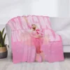 Star Blanket Nicki Minaj Luxury Cover Fluffy Soft Blankets & Throws Plaid Sofa Knee Microfiber H Anime Throw Child Cute Bed Home 5