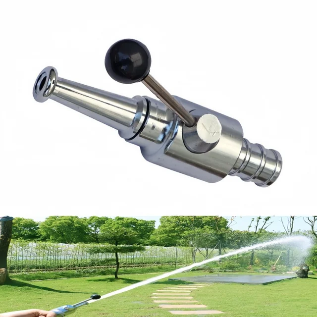High Flow High Pressure Water Gun High Pressure Nozzle Stainless Steel High Pressure Spray Gun Car Wash Landscaping Irrigation