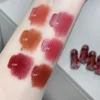 Velvet Matte Lipstick Moisturizing Waterproof Lasting Nude Apricot Lip Tint Non-stick Cup Lip Gloss Lipstick Cosmetics Make Up 4