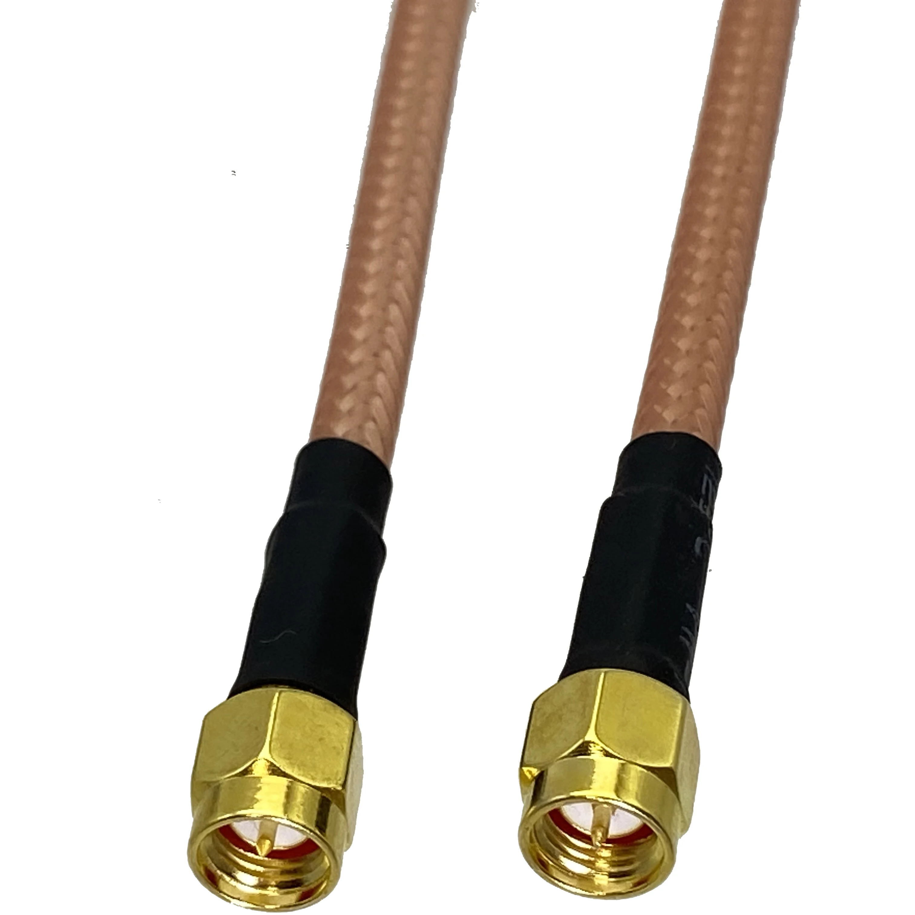 Trança do Conector Coaxial do rf Cabo de Jumper Plugue Macho Sma Rg142 5m 1pc Novo