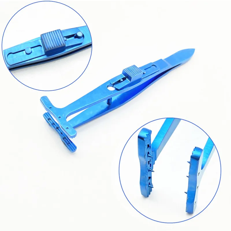 

Щипцы для косоглазия, многоразовые офтальмологические хирургические щипцы, титановые щипцы 95 мм