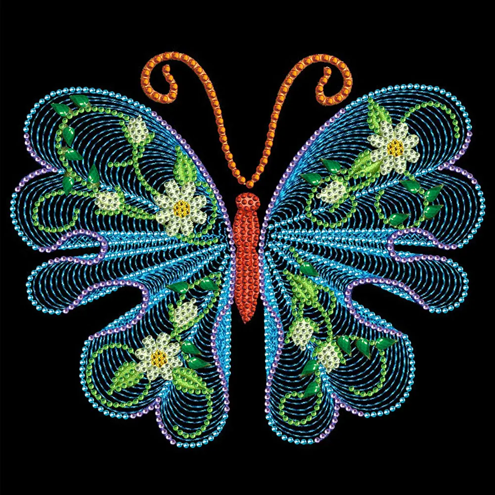 Partial Special Shape Butterfly 5D Diamond Painting Kit Drill Rhinestone DIY Wall Art Crafts Mosaic Picture Home Decoration Gift
