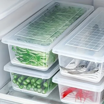 2pcs Airtight Stackable Food Storage Containers Set 1