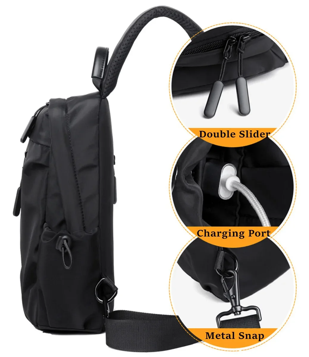 Inch Unisex Shoulder Bag for iPad Mini Tablet Bag USB