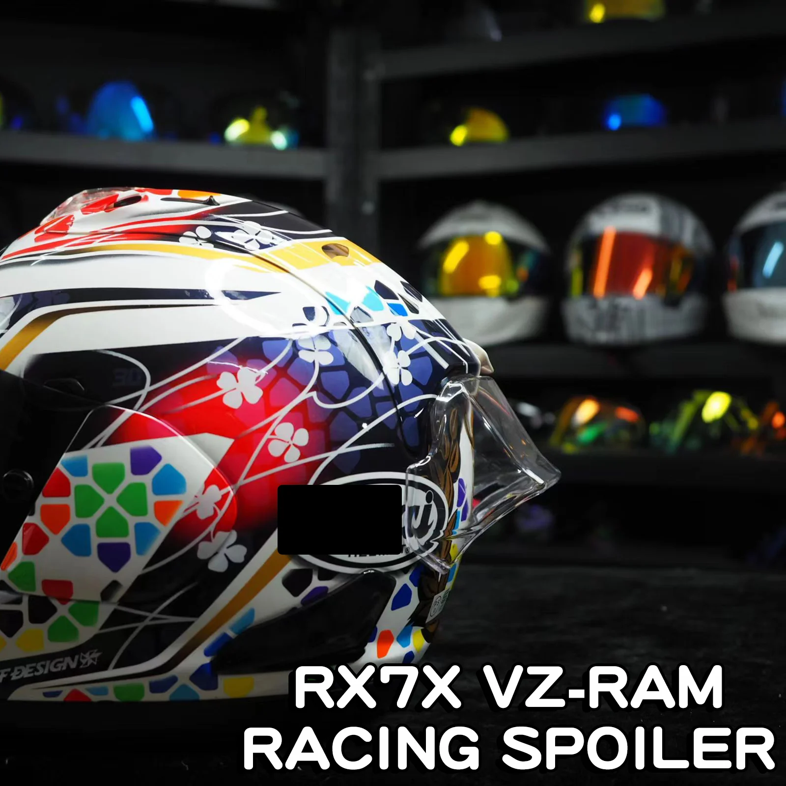 ARAI RX7X RX 7X VZ Ram RX7V RX7 MOTOGP 레이싱 헬멧 RX7X DF X2 스포일러 용 오토바이 리어