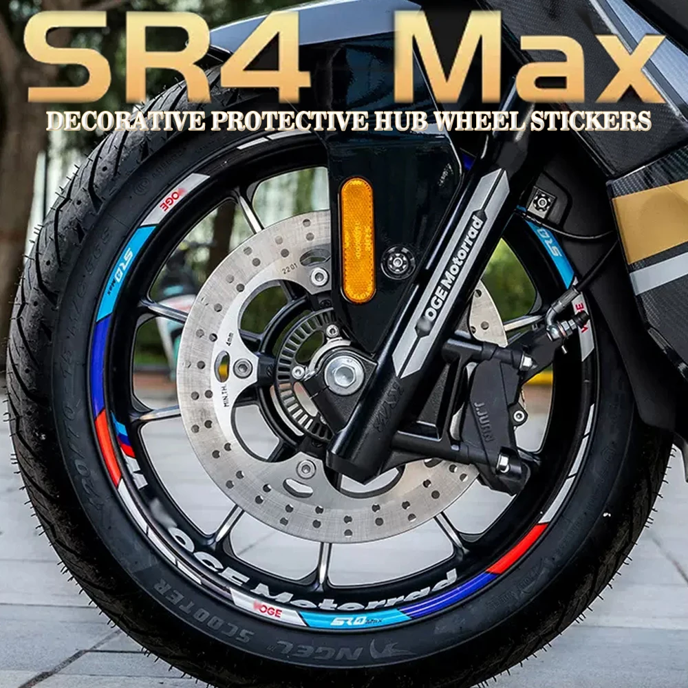ForVOGESR4MAXSR4MaxMotorcycleWheelHubStickerDecalsReflective