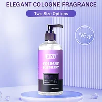 120 ml/300 ml wasserbasiertes Gleitmittel für Paare, langanhaltende Kolonienduft-Pumpflasche, nicht klebendes, hautfreundliches Intimschmiermittel 5