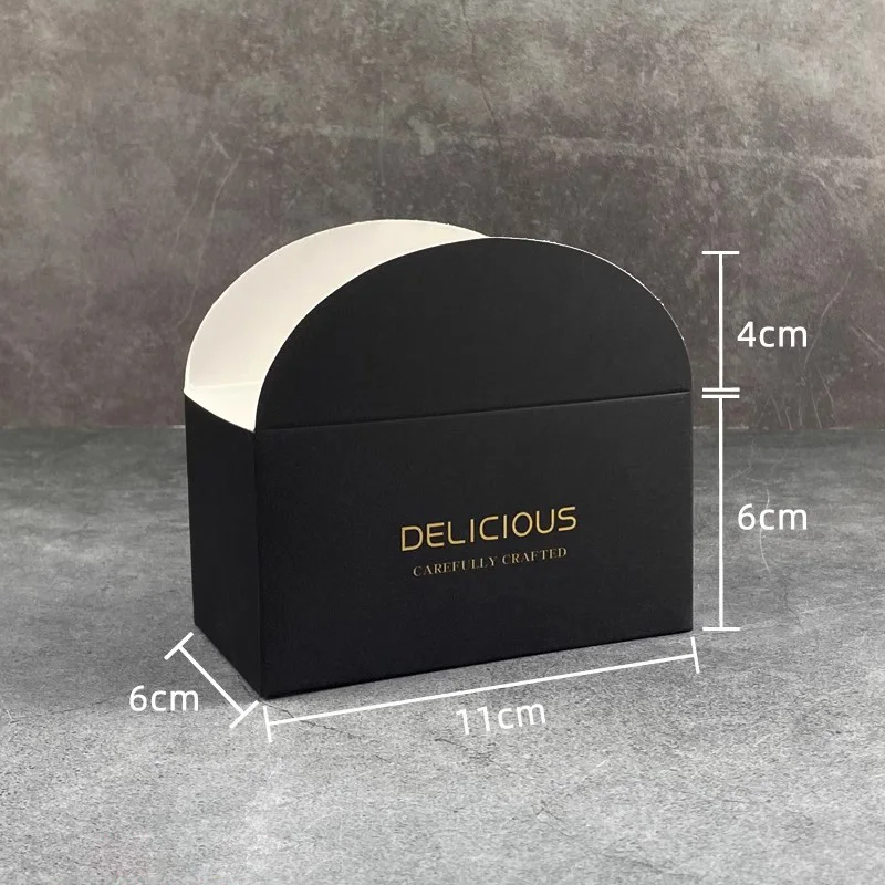 50 Pack Kraft Paper Croissant Sandwich Boxes Disposable Food Packaging for Bakery Break... - SKU PCSB2314 - UGI Packaging