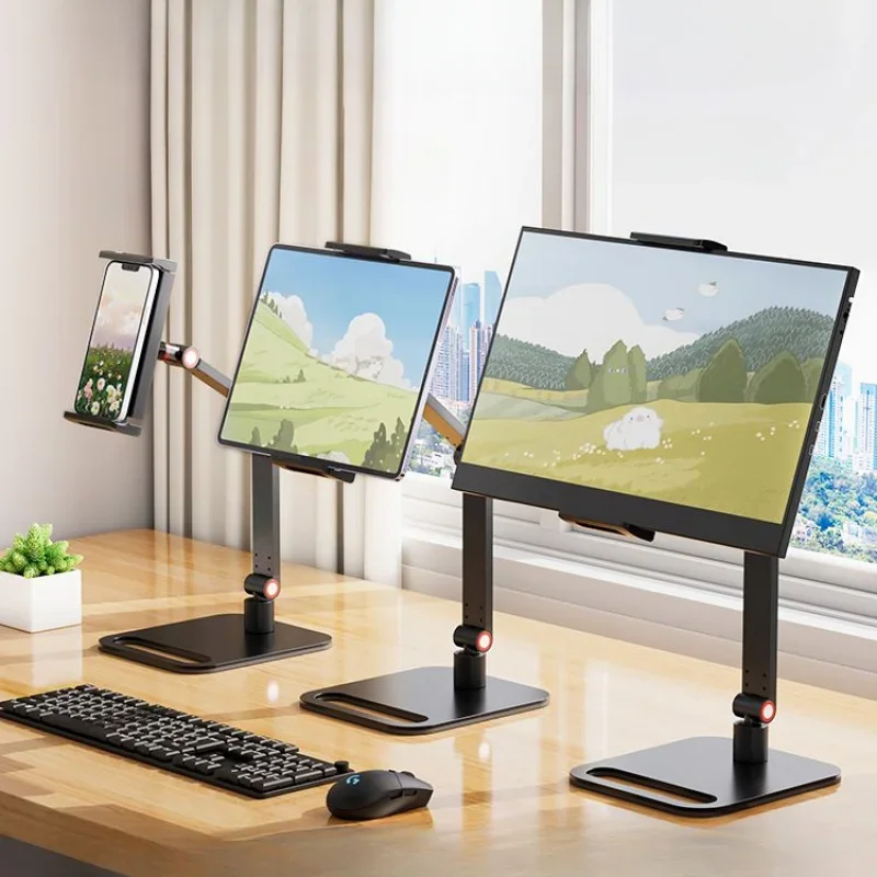 Portable-Monitor-Desk-Holder-Metal-Stand-16-Inch-Universal-Expandable ...