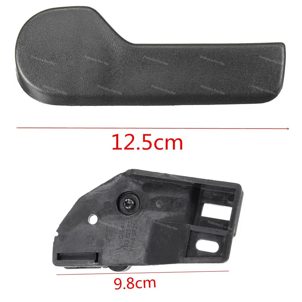 1J1823633A 1J1823533C 폭스 바겐 제타 골프 4 폴로 Bettle Skoda Fabia 후드 래치 릴리스 핸들 및 브래킷 전면 왼쪽 블랙 그레이