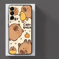 Cartoon Capybara Phone Case Cover - Galaxy A70 A70s (UUAZA01)