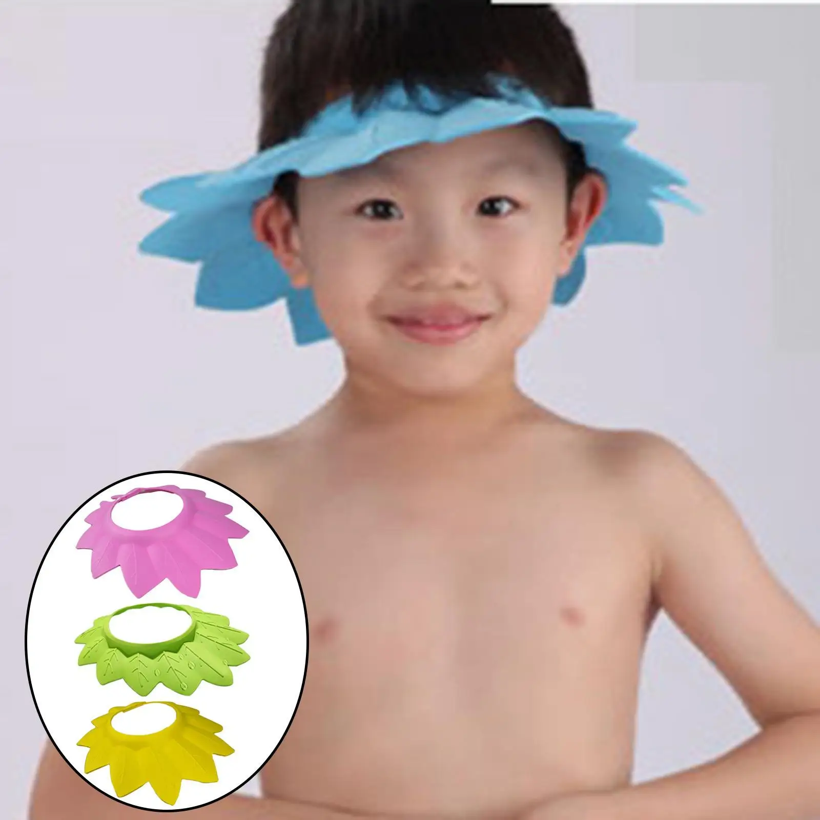 Shampoo Adjustable Waterproof Shower Hat Visor Hair Washing Ear Bathing
