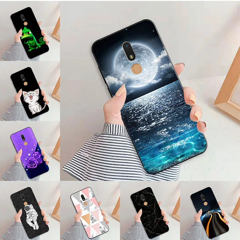 Per Nokia C2 C3 Tpu Soft Gel Silicone Cover Posteriore Protettiva Per Nokia C3 C2 Custodia Morbida In Tpu Cover Antiurto Paraurti Nokiac2