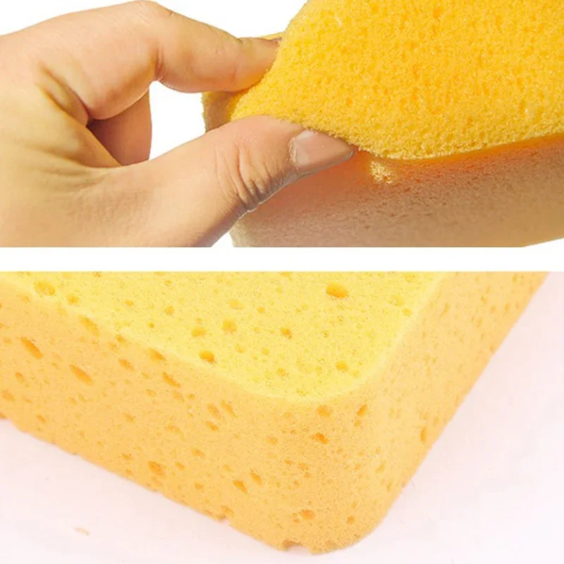 1/3PCS Yellow Soft Dish Bowl Washing Sponge Tableware Cleaning Cloth Kitchen Utensil Accessory Cellulose Dish wash Sponge Eraser dish cleaning cloth kitchen pot brush kitchen cleaning tool