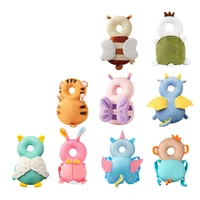 Newborn Headrest Security Pillows Backpack Toddler Baby Head Fall Protection Pad Cushion Cartoon Soft Security Pillows Backpack 2