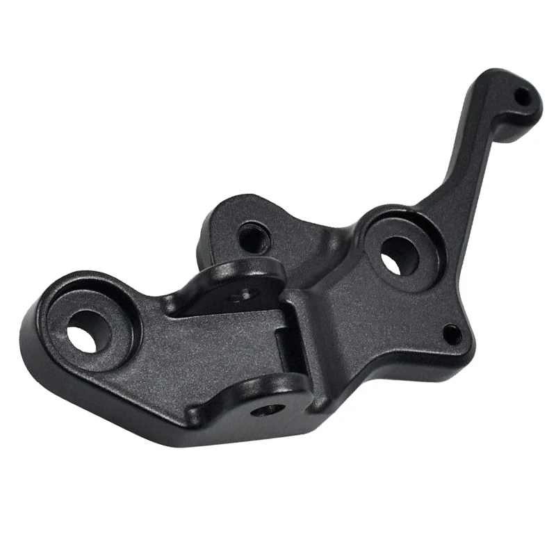 Motorcycle Front Left Footrest Foot Peg Pedal Bracket Fit For Kawasaki Ninja400 Z400 Black Motorcycle Accessories Motorcycle Footrests