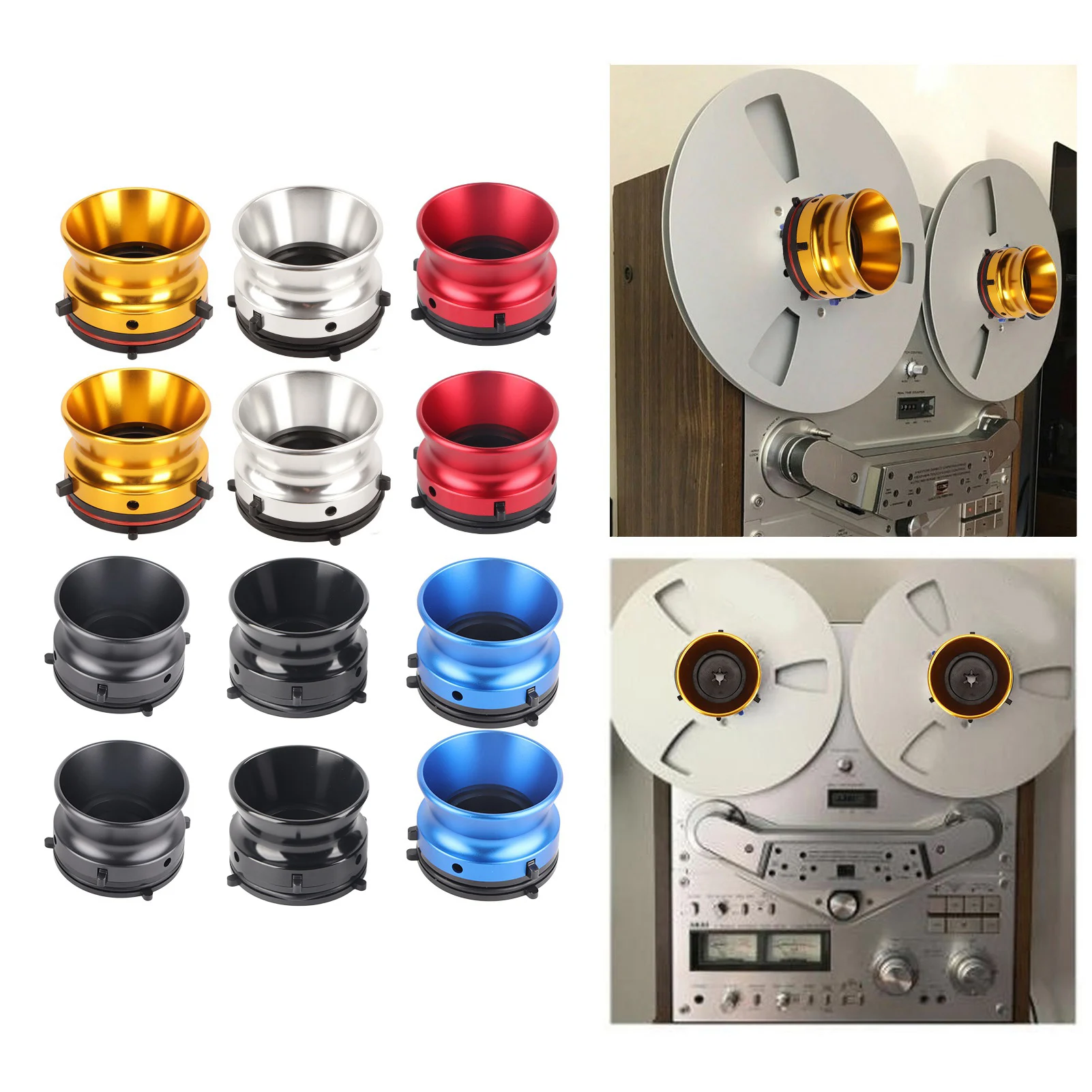 NAB Reel Hub Adapter Aluminium NAB Hub Adapter für Studer ReVox Akai Teac 10 Zoll Opener Universal Loading Device Hub Adapter – Detail 6