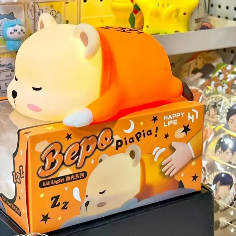 

Оригинальный Kawaii One Piece Bepo Little Night светильник интернет знаменитости прикроватная настольная защита глаз детский подарок аниме периферийный