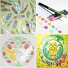12/24Pcs Metallic Glitter Colors Gel Pens For School Office Adult Coloring Book Journals Drawing Art Markers Promotion Pen 5