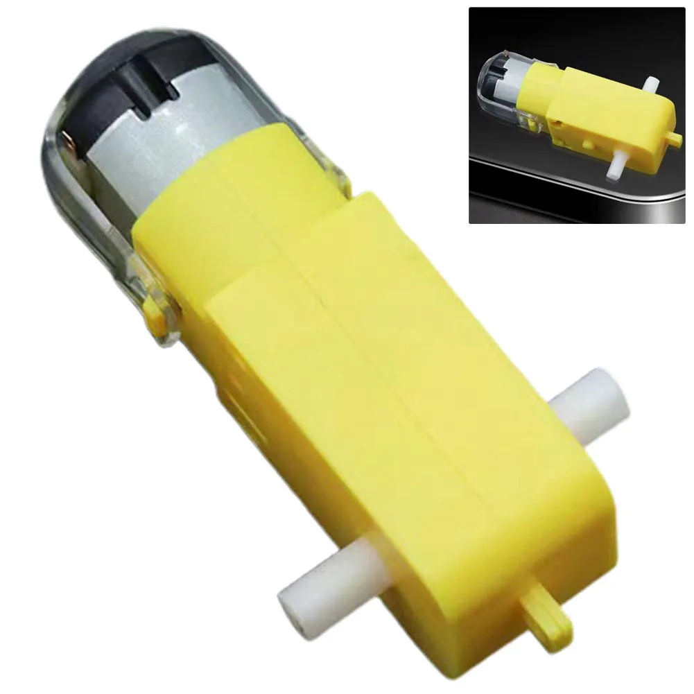 

1:48Dual-Axis Gear Motor 22*36*69mm TT Reduce Motor For Ardu Motor Intelligent Robot Car Robots Science Electronic Components