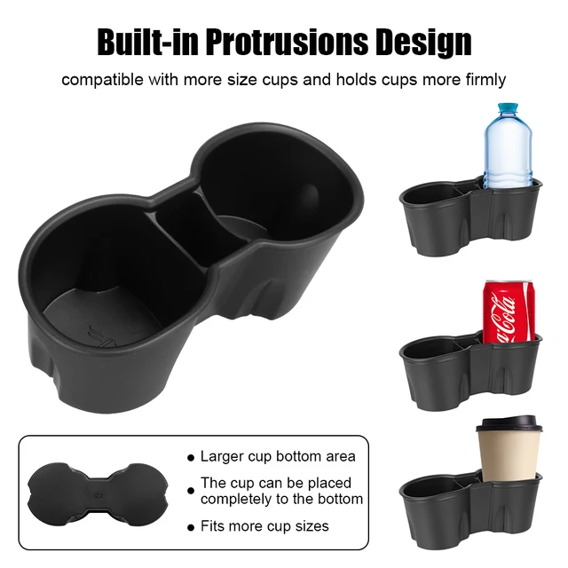 Durable Car Center Console Beverage Holder Universal Car Mounted Water Cup  Holder Black Car Cup Holder Car Interior Accessories - AliExpress