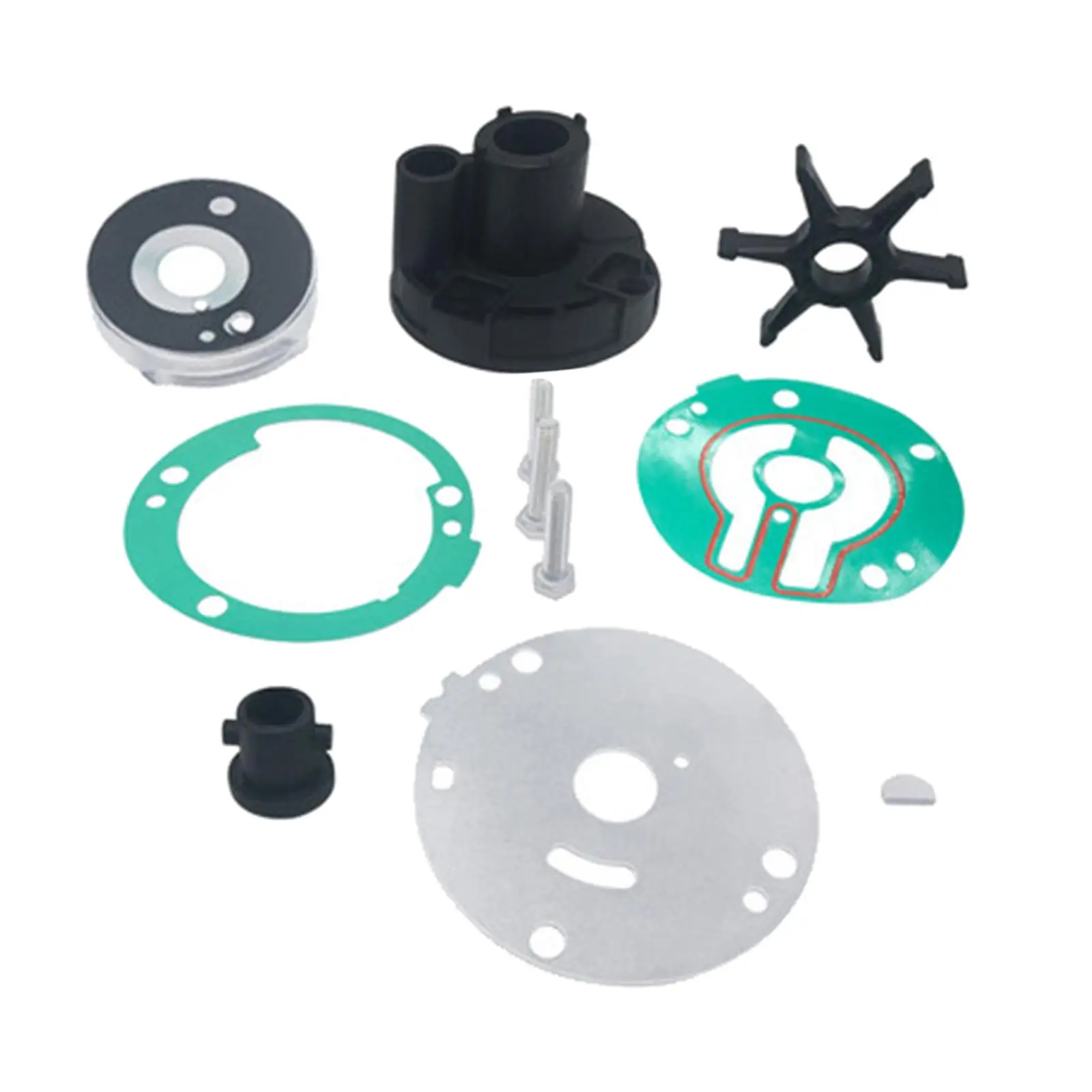 

Water Pump Impeller Repair Kit for Yamaha 25HP 30HP 689-W0078-05 Replace