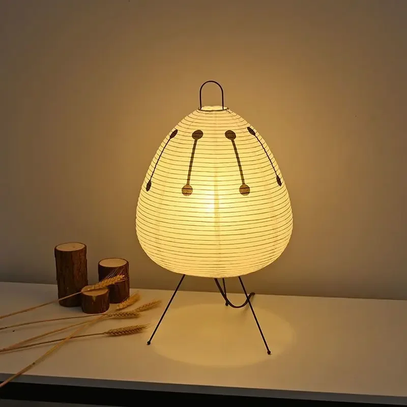 Лампа Noguchi светодиодный современная японская рисовая настольная лампа минималистский для бара гостиной Кабинета декор для помещения дома Akari настольная лампа (art.: 3920c352ada71) - 3920c352ada71