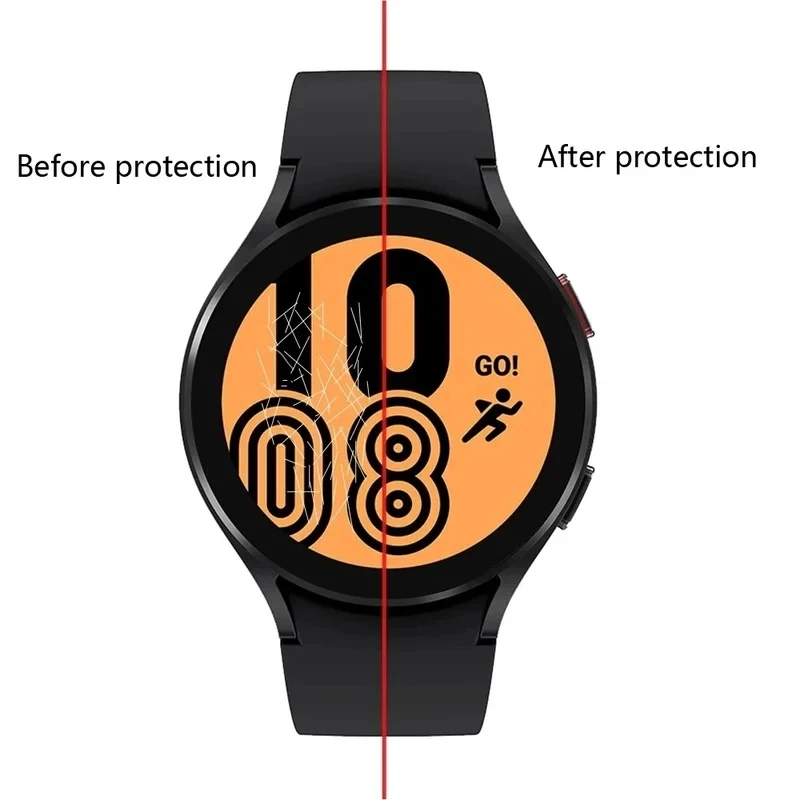Hydrogel Screen Protector 5Pcs For Samsung Galaxy Watch 3 4 5 6 40mm 41mm 42mm 44mm 45mm 46mm