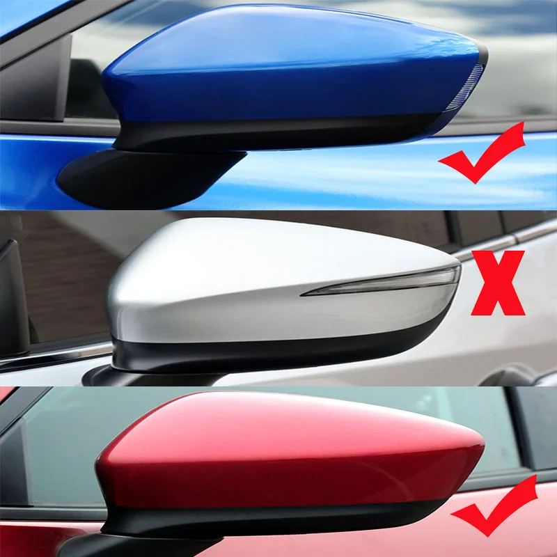 Zijspiegelkappen 2 Stuks Voor Mazda Voor CX5 Voor CX-5 2012-2014 Spiegel Cap Wing Zijspiegel Achteruitkijkspiegel Cover Shell Wit Spiegelhoezen (Kleur : Blauw