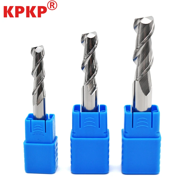 

HRC50 Milling Cutter Alloy Coating Tungsten Steel Tool By Aluminum Cnc Maching 2 Blade Endmills Woodworking For Wood Cutters