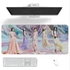 Kpop Girl Cosmic Music Mouse Pad Computer Laptop Gaming Office Wrist Guard Non Slip Keyboard Pad 2