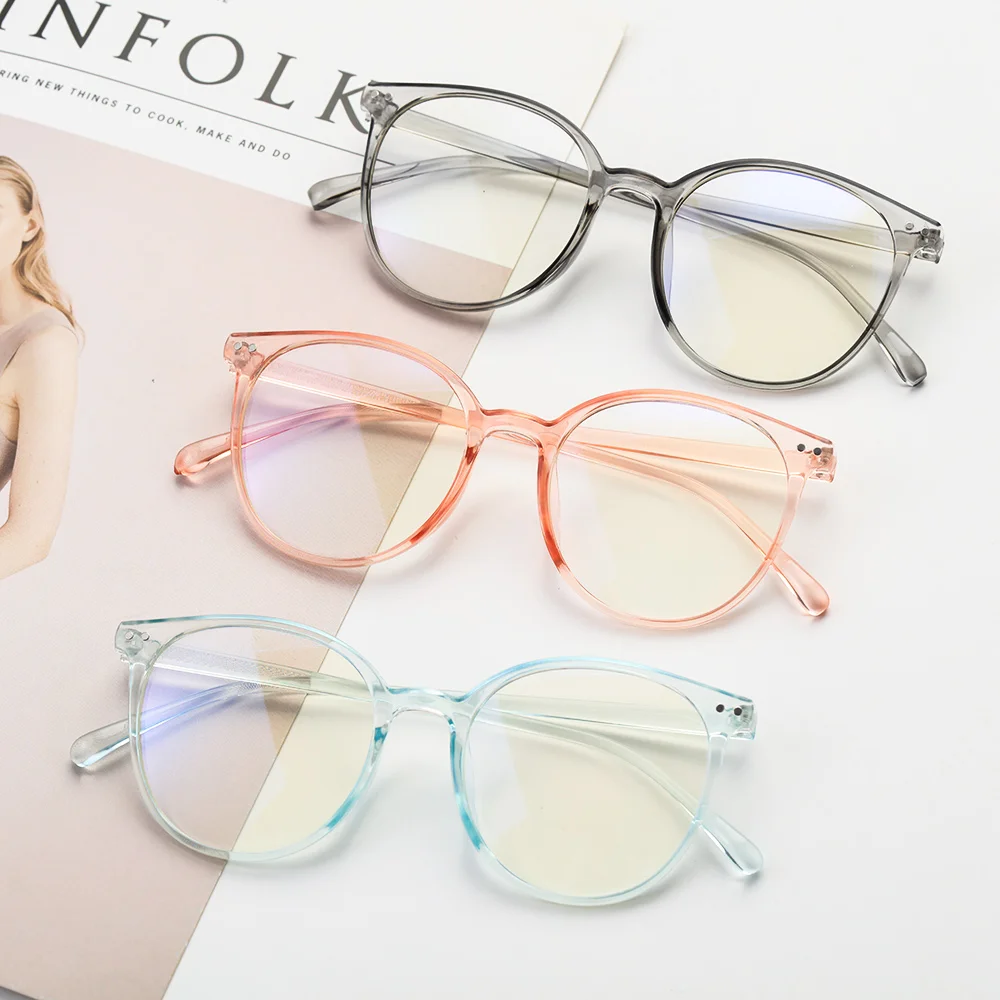 Women's Blue Light Blocking Glasses with Clear Transparent Lenses