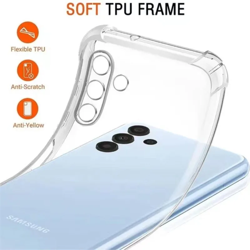 Durable Clear Shockproof Phone Case Cover
