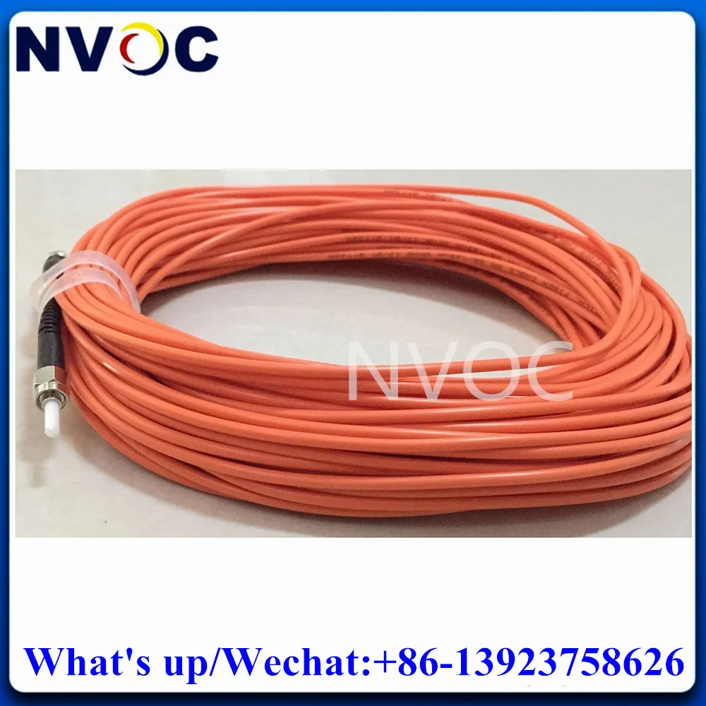 

Fiber Optic Patch Cord Cable SMA905-SMA Metal Ceramic Ferrule Multimode OM1 OM2 50/125 62.5/125 Simplex 15M Fiber Optical Jumper