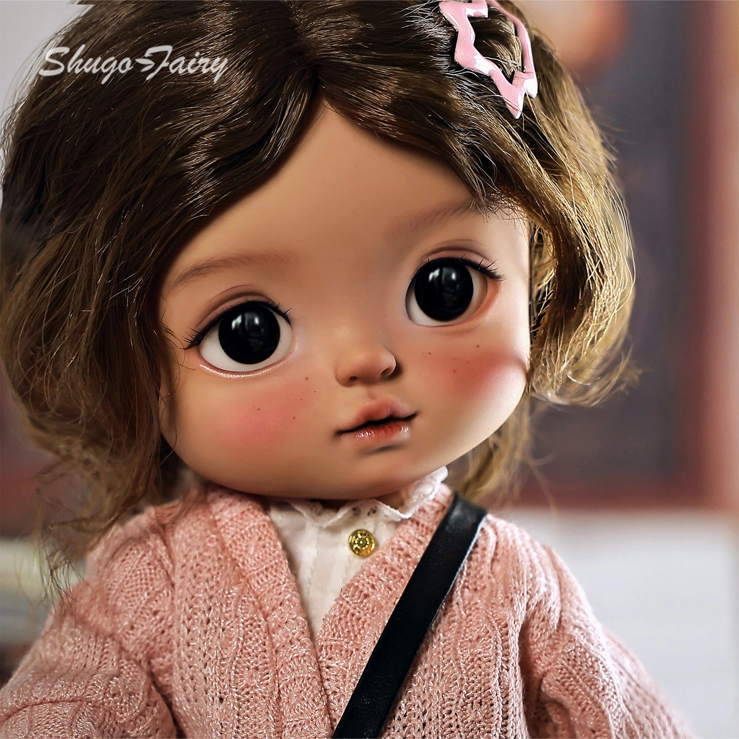 ShugaFairy Plums 1/6 Bjd Doll Head Thessa Body Autumn