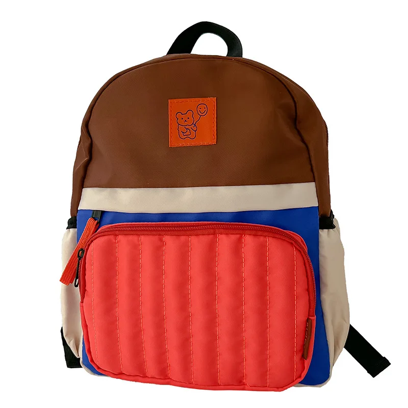 Korean Style Waterproof Baby Kids Backpack Girl Travel Bag Plush Backpacks Schoolbag for Kindergarten Children Boys Bookbag 5