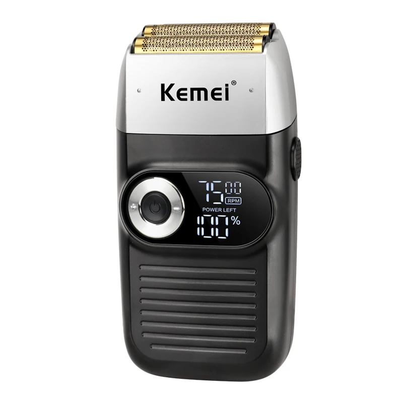 Kemei Original Electric Shaver Rechargeable Powerful Floating Razor Balds Head Shaving Machine for Men KM-2026 KM-2027 images - 6