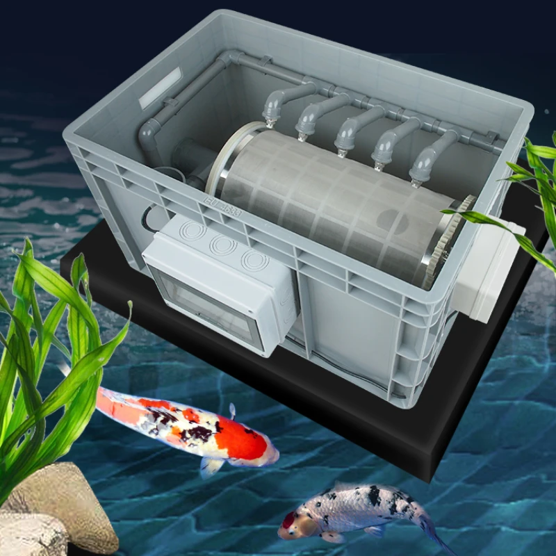 Intelligentdrummicrofiltermachinekoipondturnoverboxfiltrationsystemautomatic