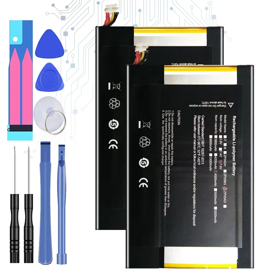 

Battery for ALLDOCUBE Cube Knote & 5 Tablet PC Kubi New Li-Po Rechargeable Accumulator Replacement 7.6V 5500mAh NV-3064148-2S